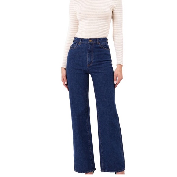 ROLLA'S Denim - High Rise Straight Heidi Demim by Rolla's